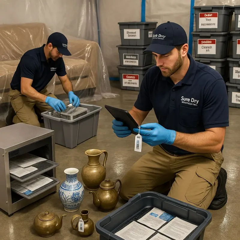 Content Protection and Restoration process in Omao, HI